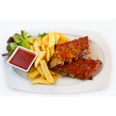 A092. SPARE RIBS WITH BBQ SAUCE