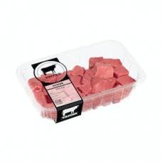 Diced yearling beef for stewing Tray 600 g approx